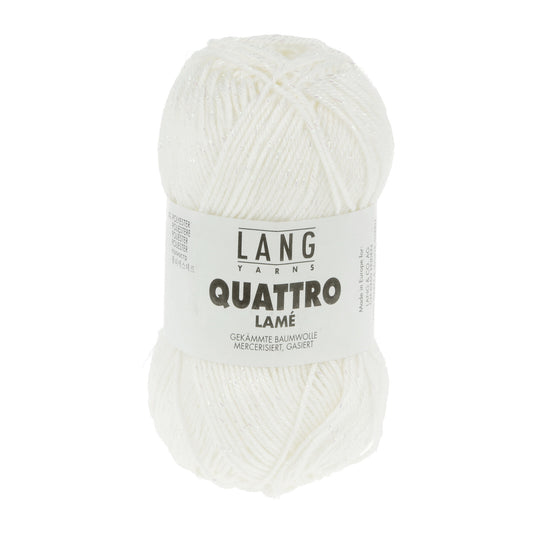 QUATTRO LAMÉ - WEISS