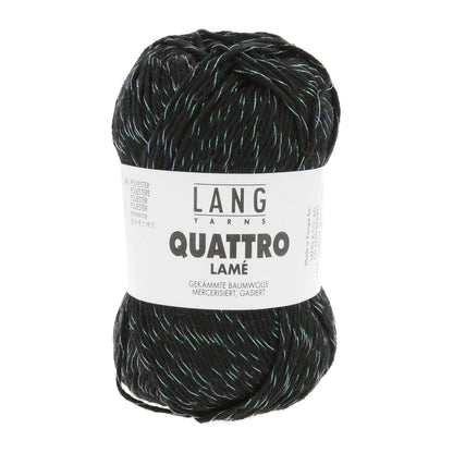 QUATTRO LAMÉ - SCHWARZ