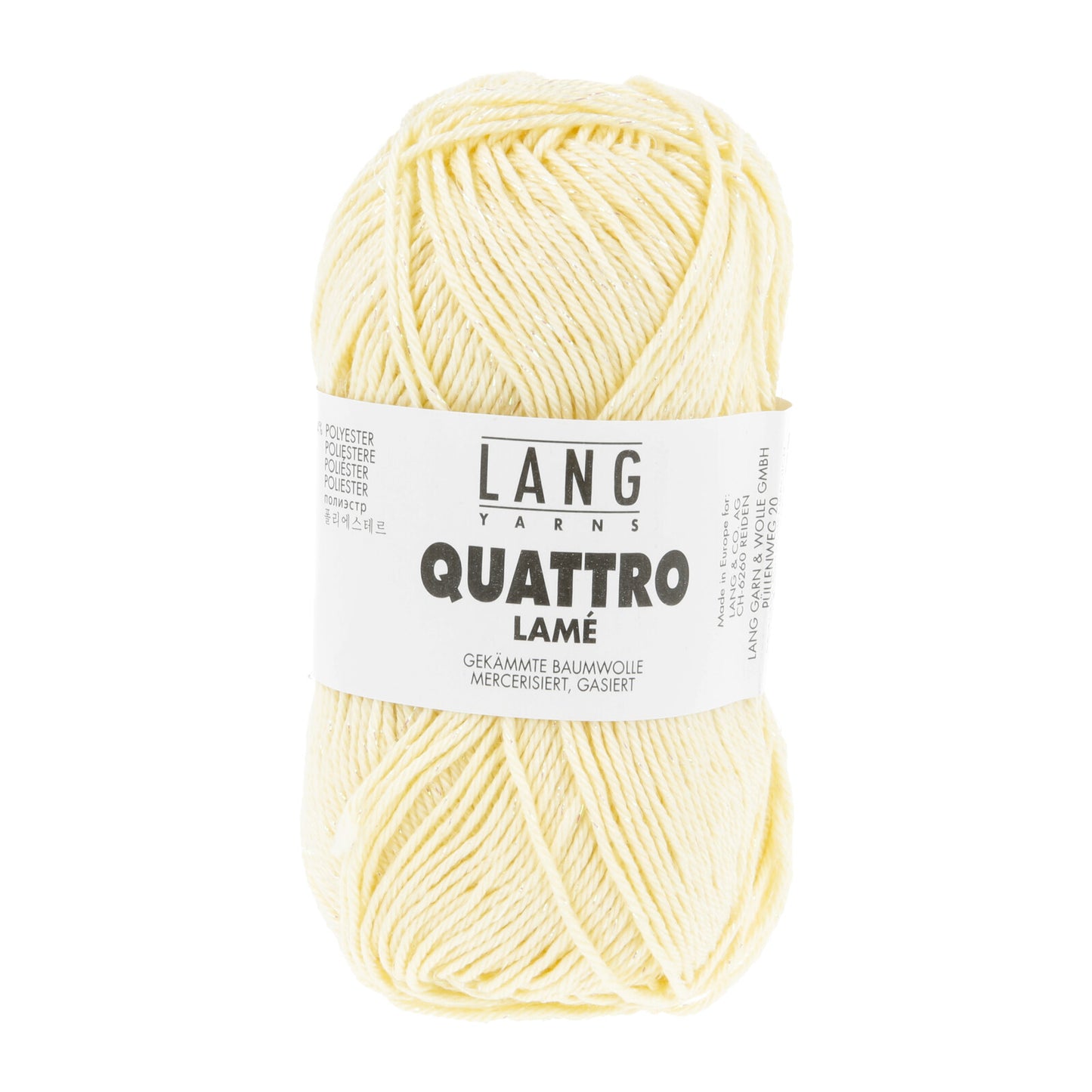 QUATTRO LAMÉ - HELLGELB