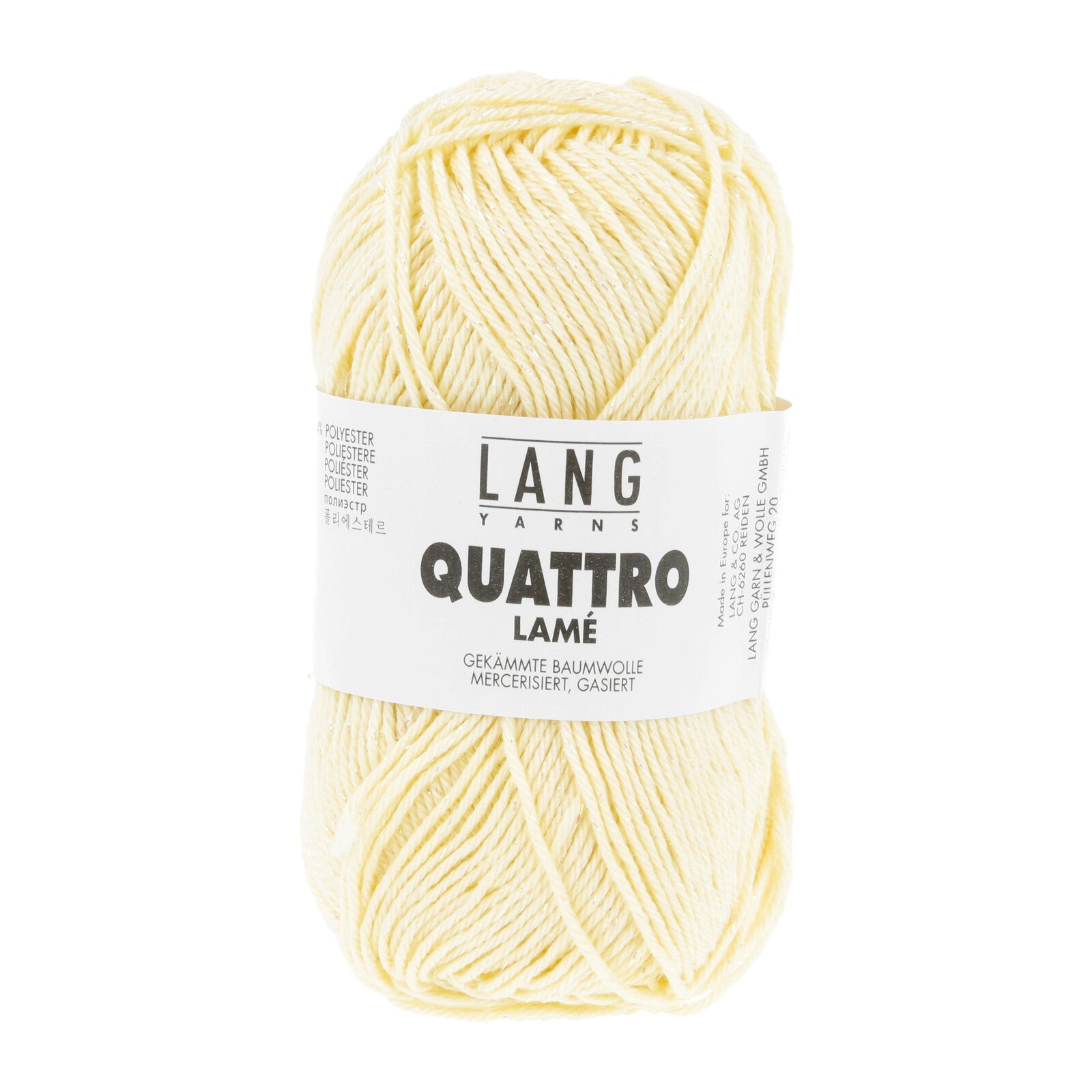 QUATTRO LAMÉ - HELLGELB