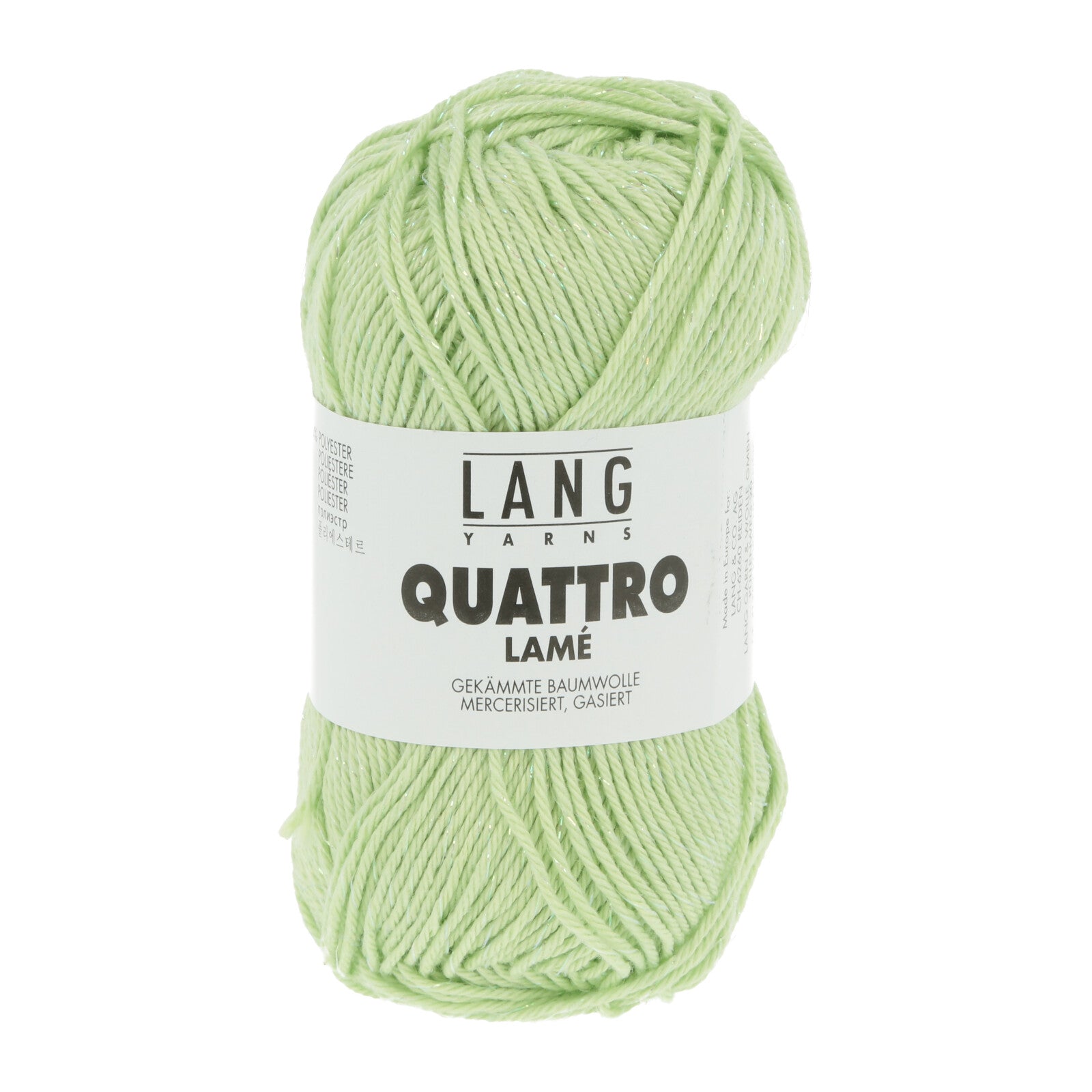 QUATTRO LAMÉ - HELLGRÜN