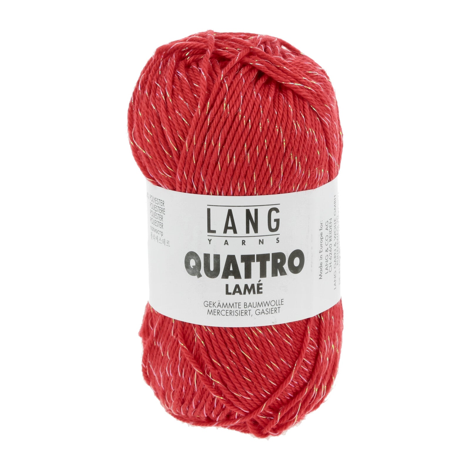 QUATTRO LAMÉ - TOMATE