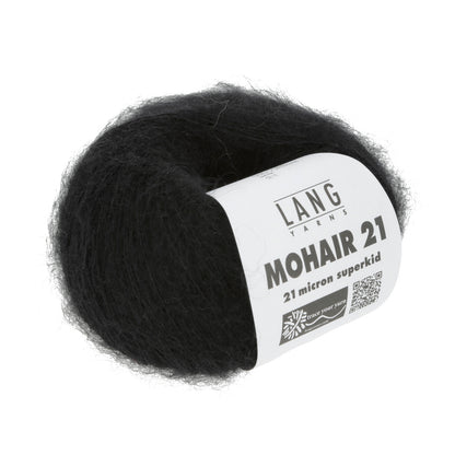 MOHAIR 21 - SCHWARZ