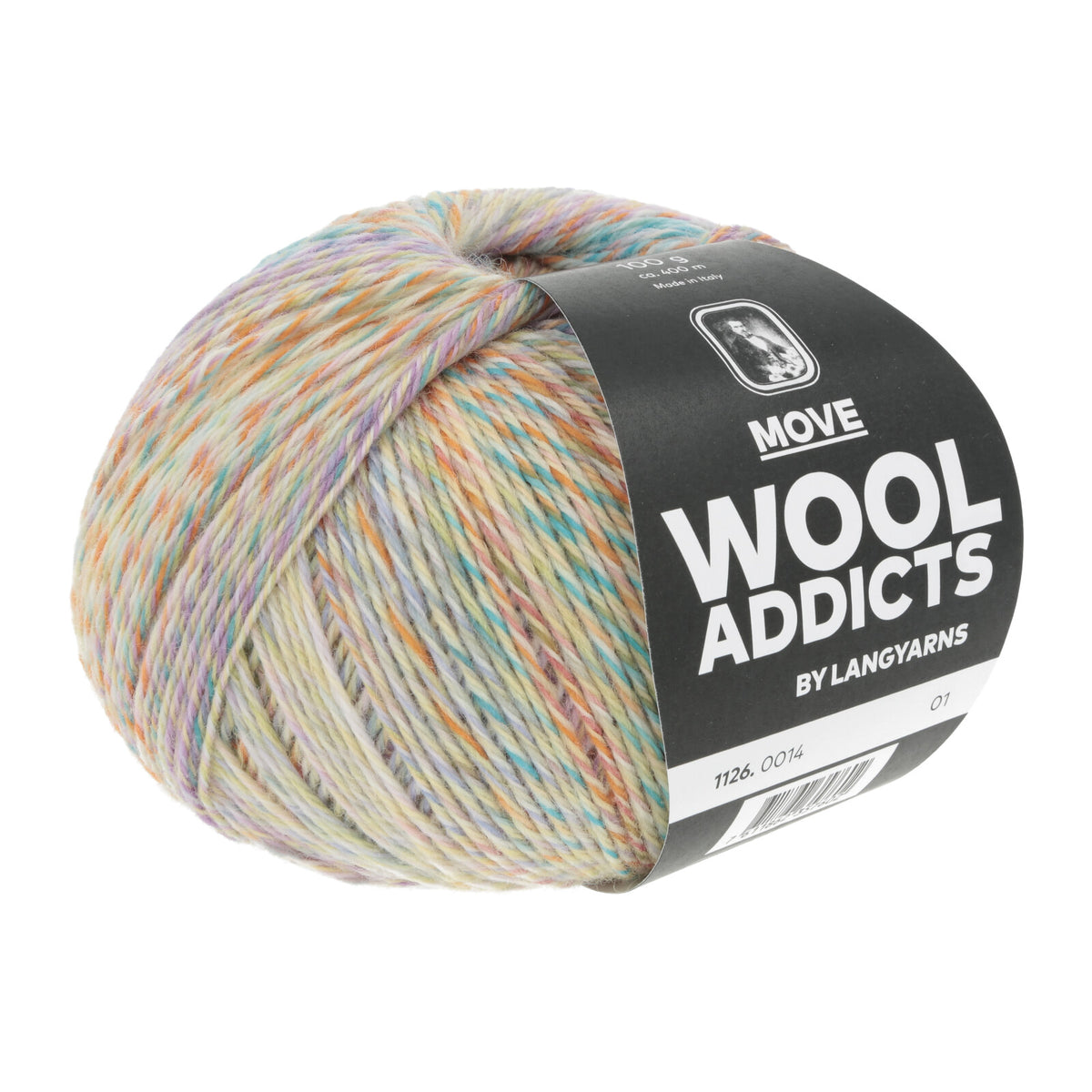 MOVE - ORANGE/TURQUOISE/YELLOW/LILAC