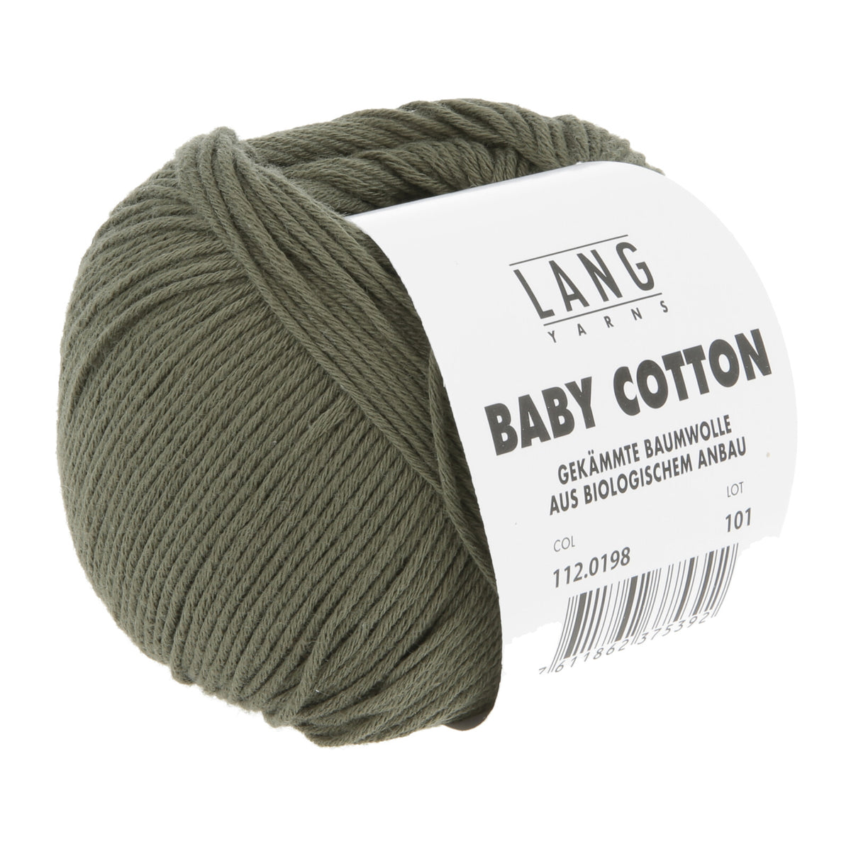 BABY COTTON - OLIVE DUNKEL