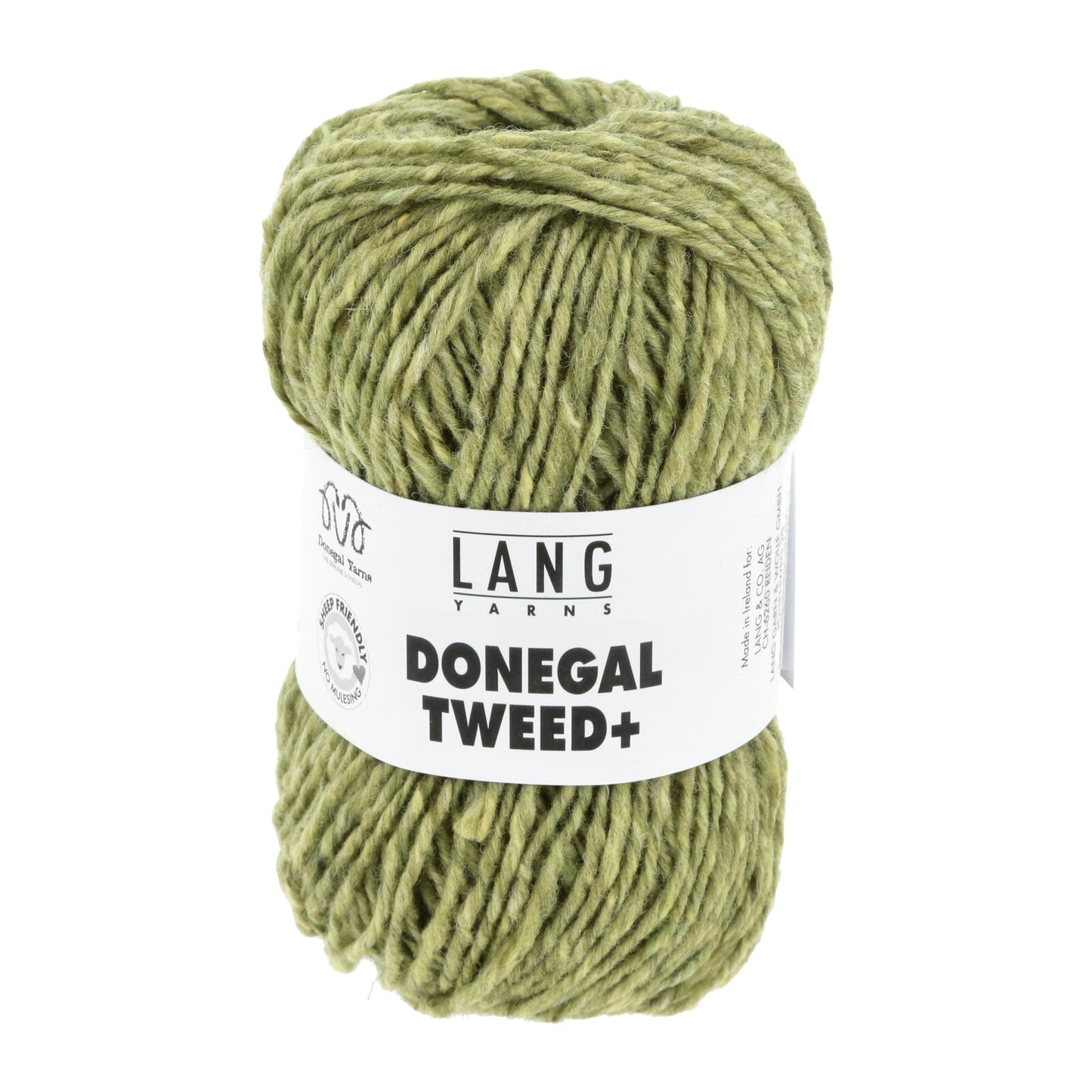 DONEGAL TWEED+ - HELLGRÜN
