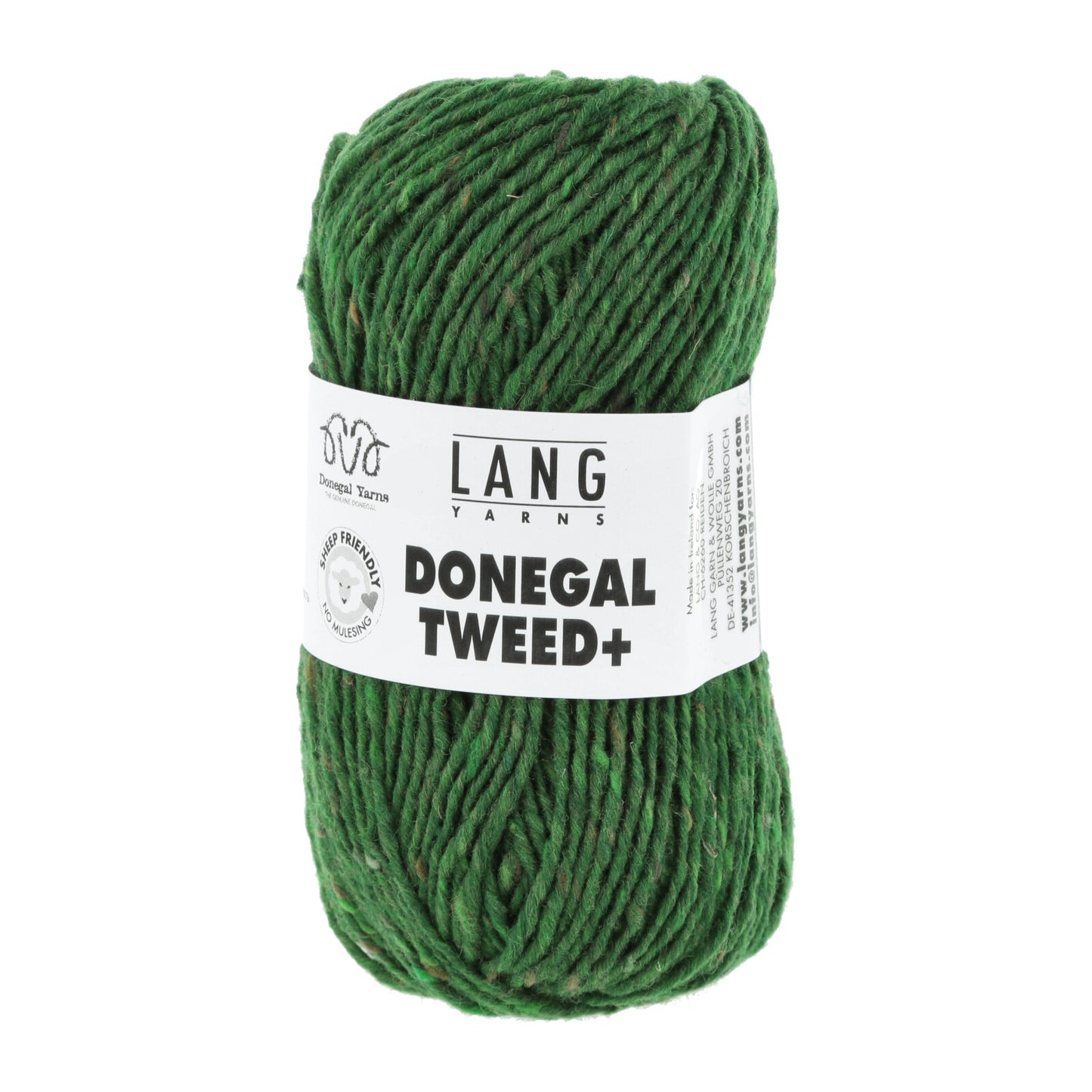 DONEGAL TWEED+ - DUNKELGRÜN