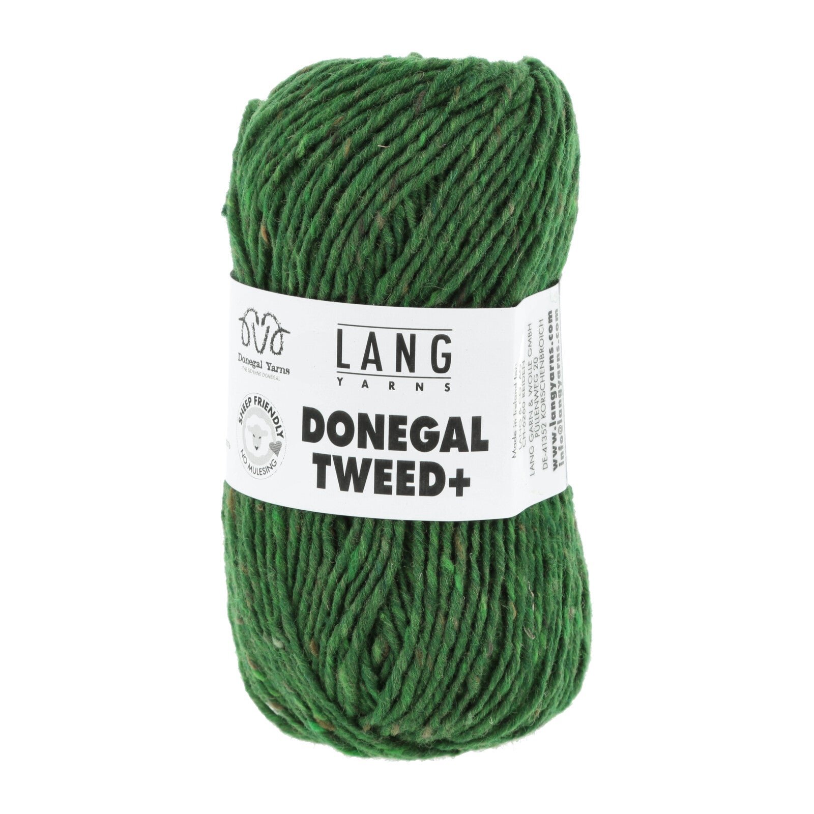 DONEGAL TWEED+ - DUNKELGRÜN