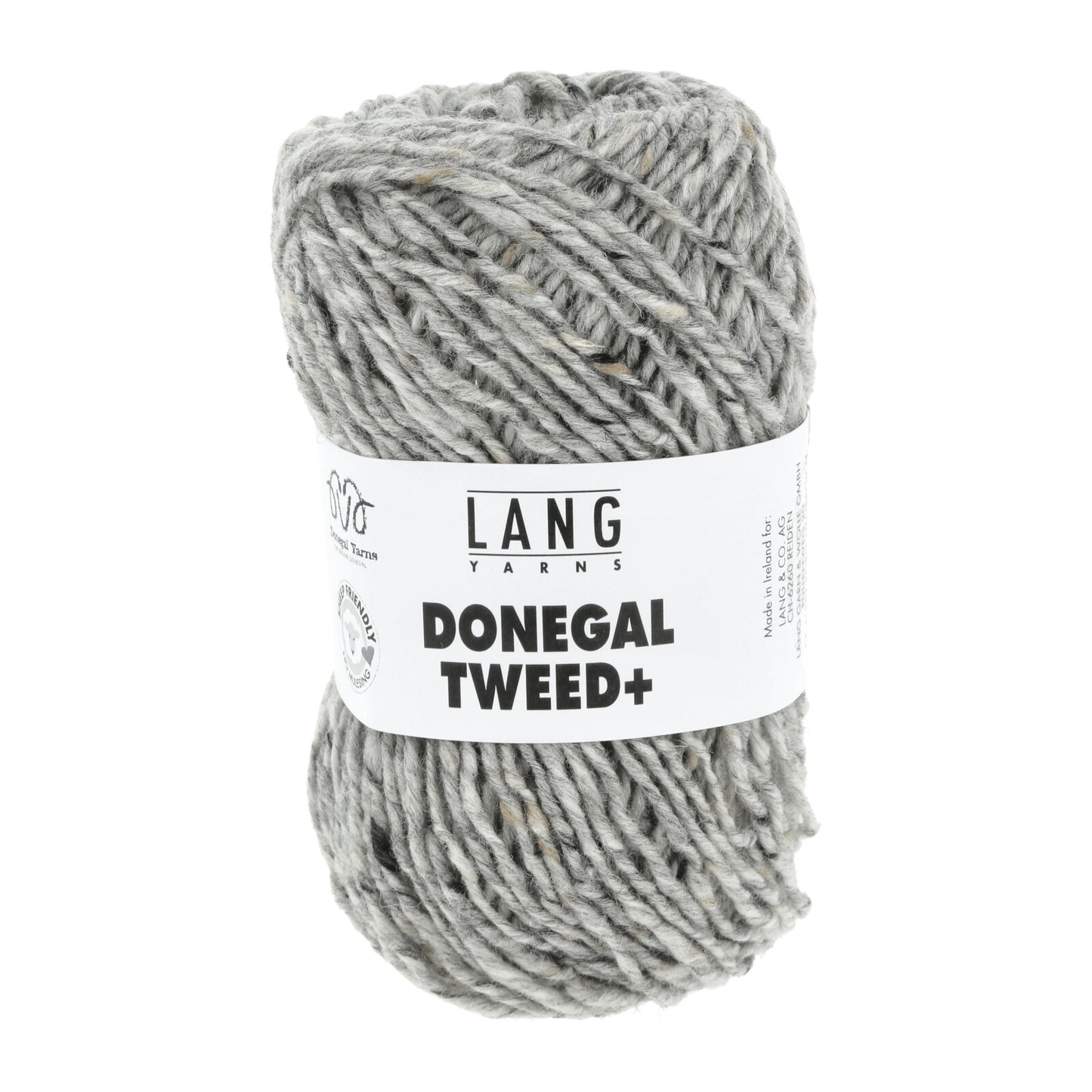 DONEGAL TWEED+ - HELLGRAU
