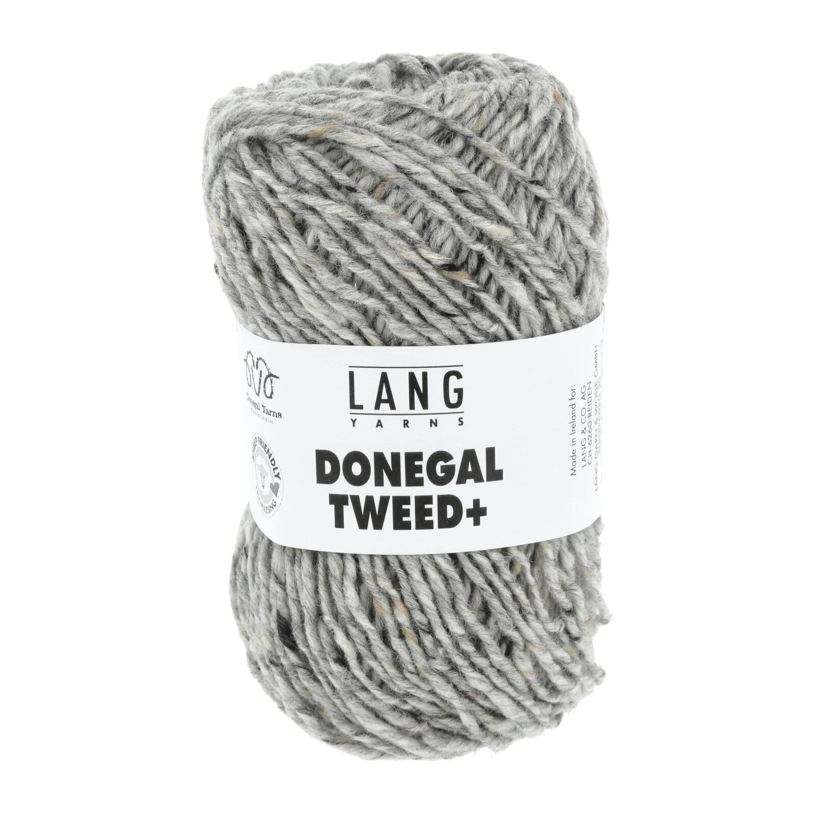 DONEGAL TWEED+ - HELLGRAU