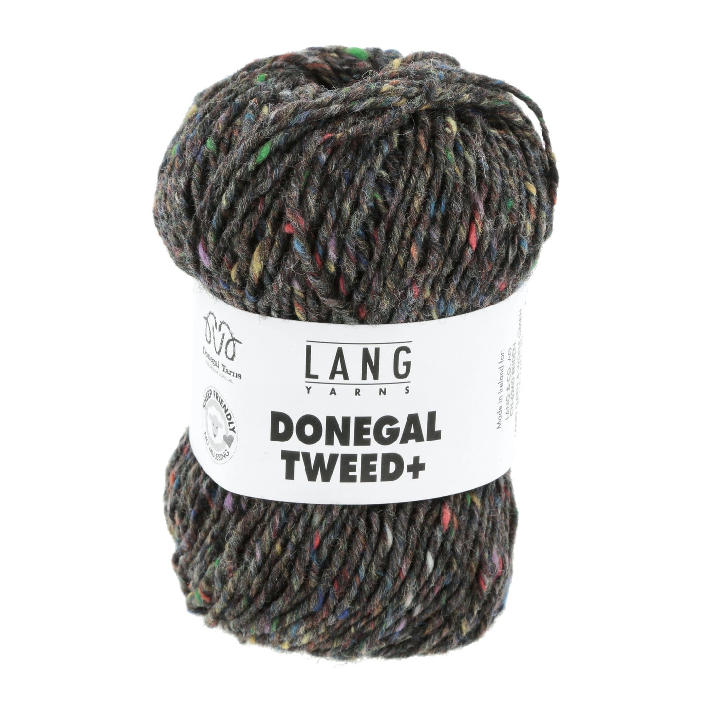 DONEGAL TWEED+ - GRAU