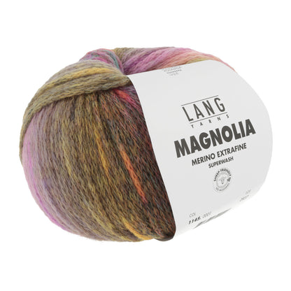 MAGNOLIA - OCKER/GRAU/FUCHSIA
