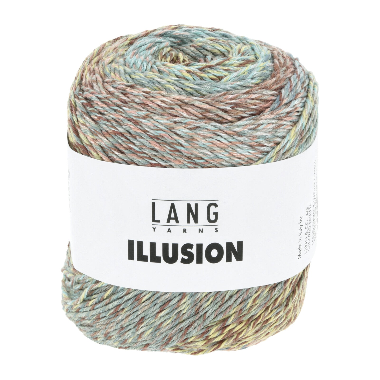 ILLUSION - BRAUN/HELLBLAU/HELLGELB