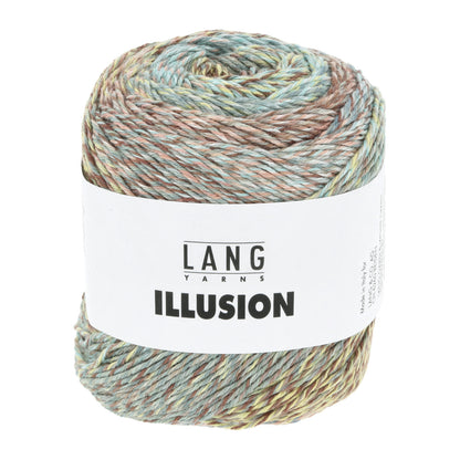 ILLUSION - BRAUN/HELLBLAU/HELLGELB