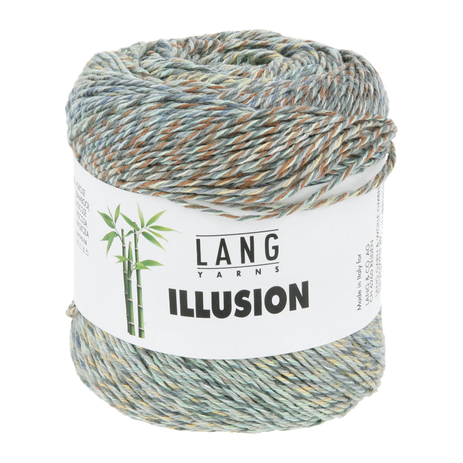 ILLUSION - BLAU/BRAUN/GRAU/SEESCHAUM