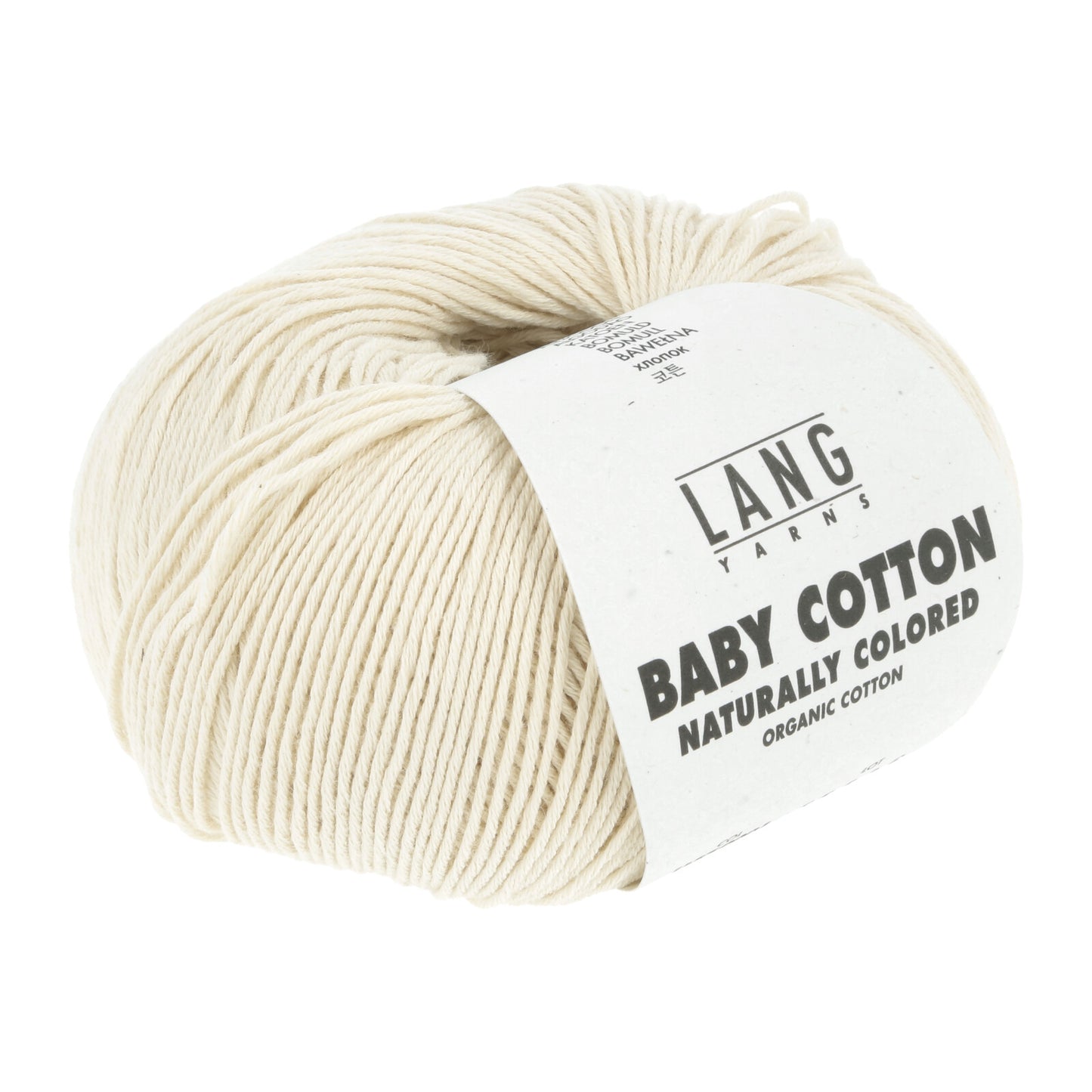 BABY COTTON NATURALLY COLORED - IVORY