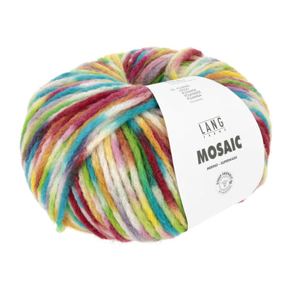 MOSAIC - ROT/TÜRKIS/GELB/GRÜN