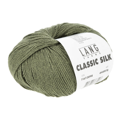 CLASSIC SILK - Olive dunkel