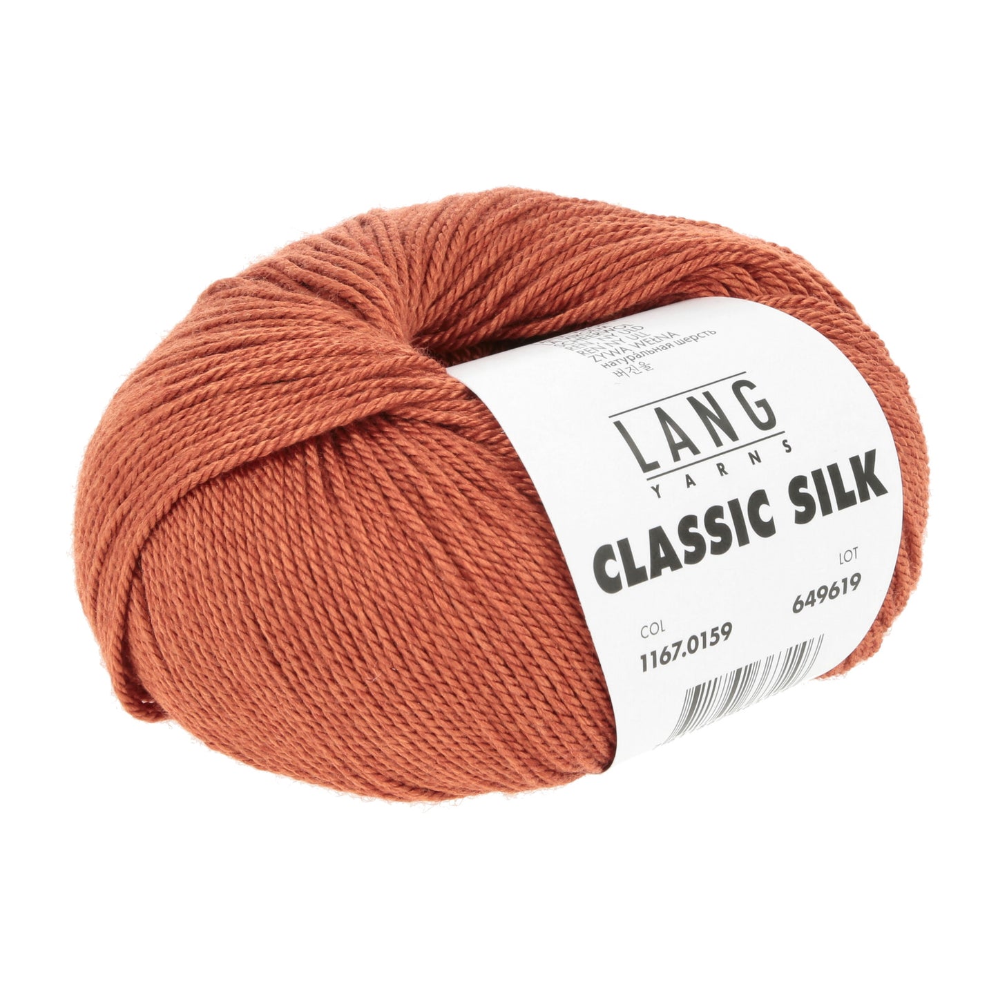 CLASSIC SILK - Dunkelorange