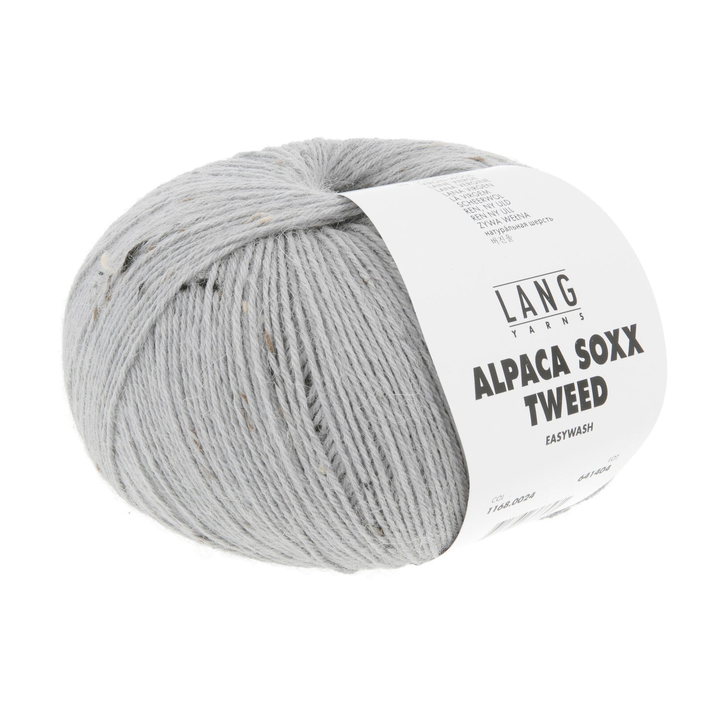 ALPACA SOXX TWEED - GRAU