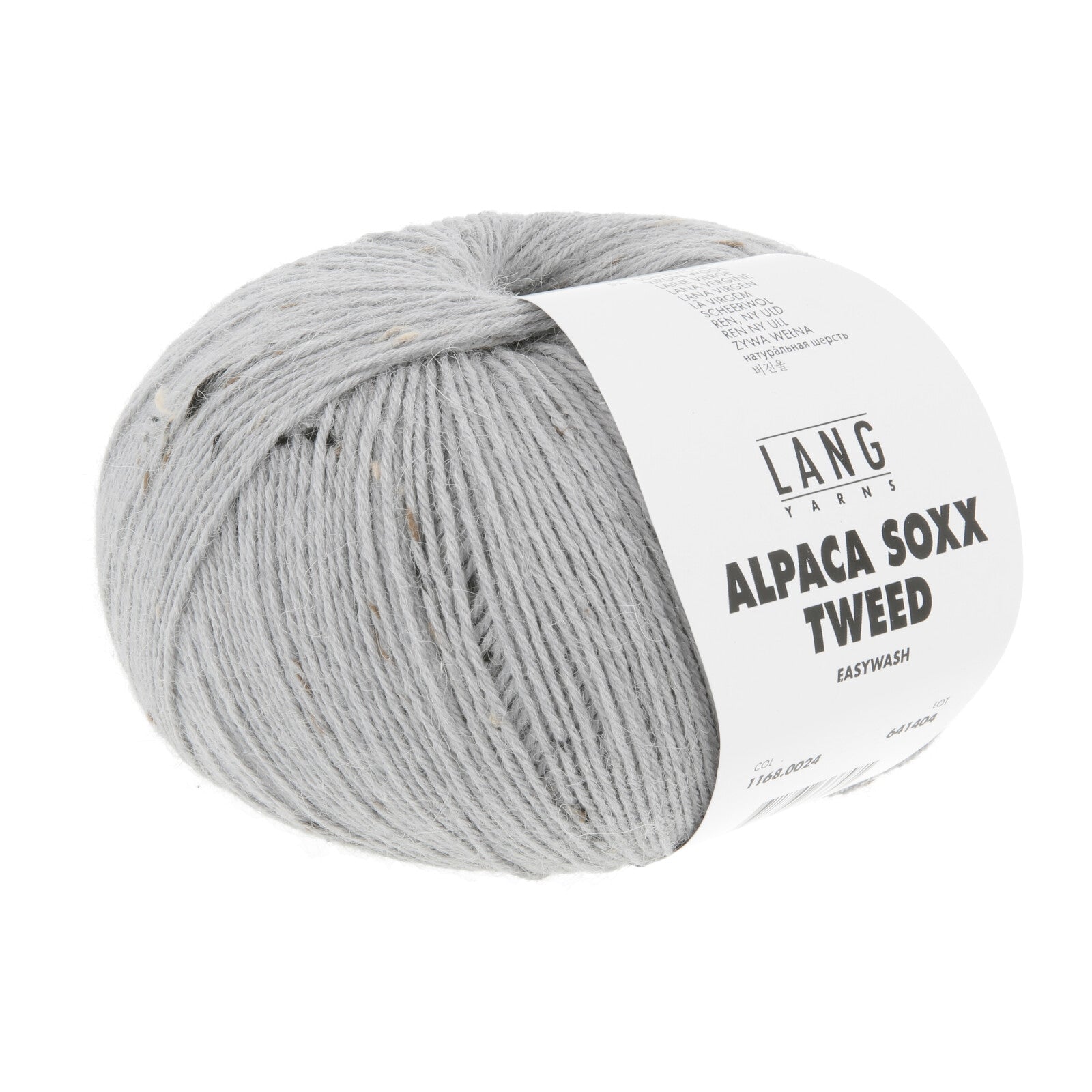 ALPACA SOXX TWEED - GRAU