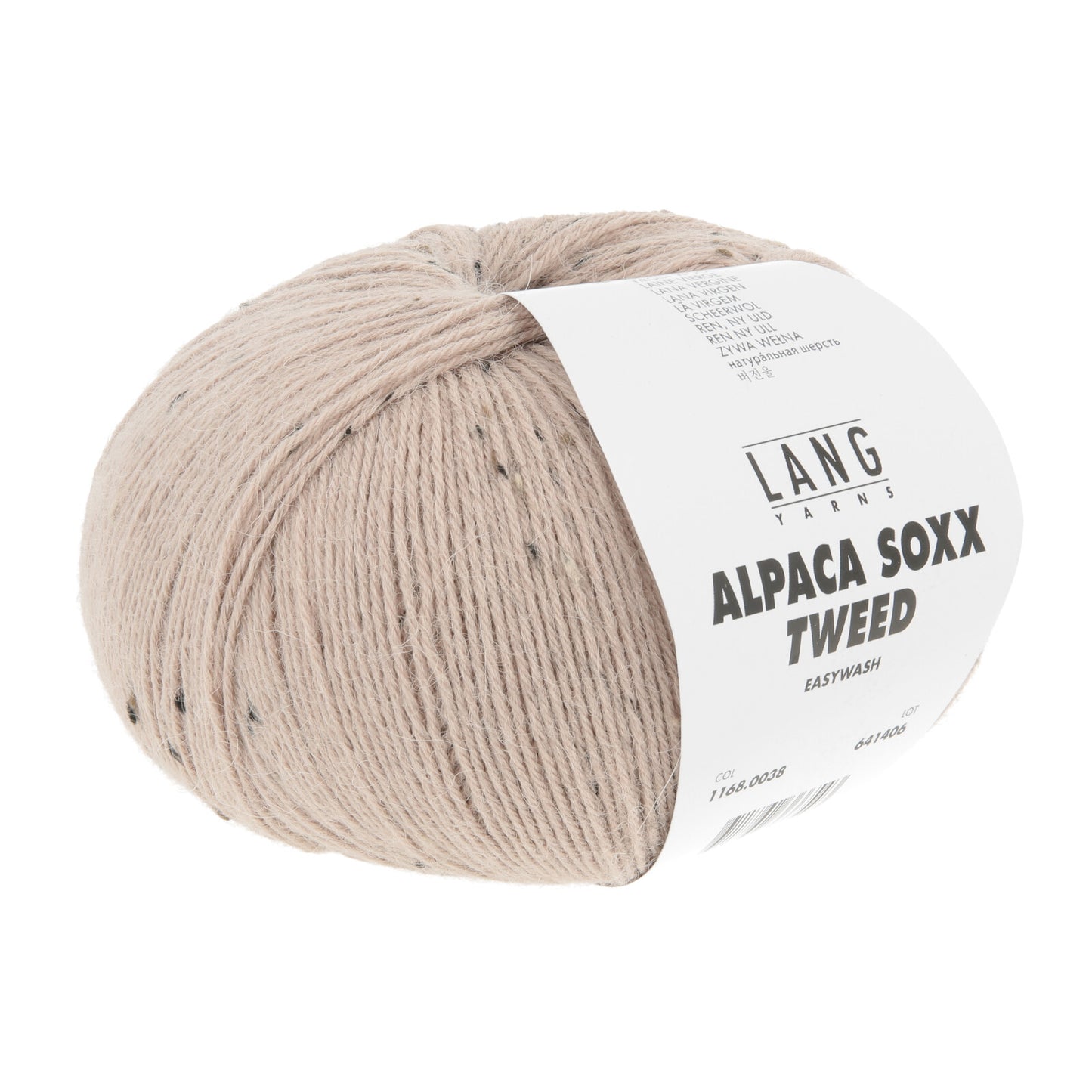 ALPACA SOXX TWEED - HASELNUSS