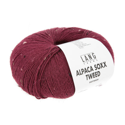 ALPACA SOXX TWEED - WEINROT