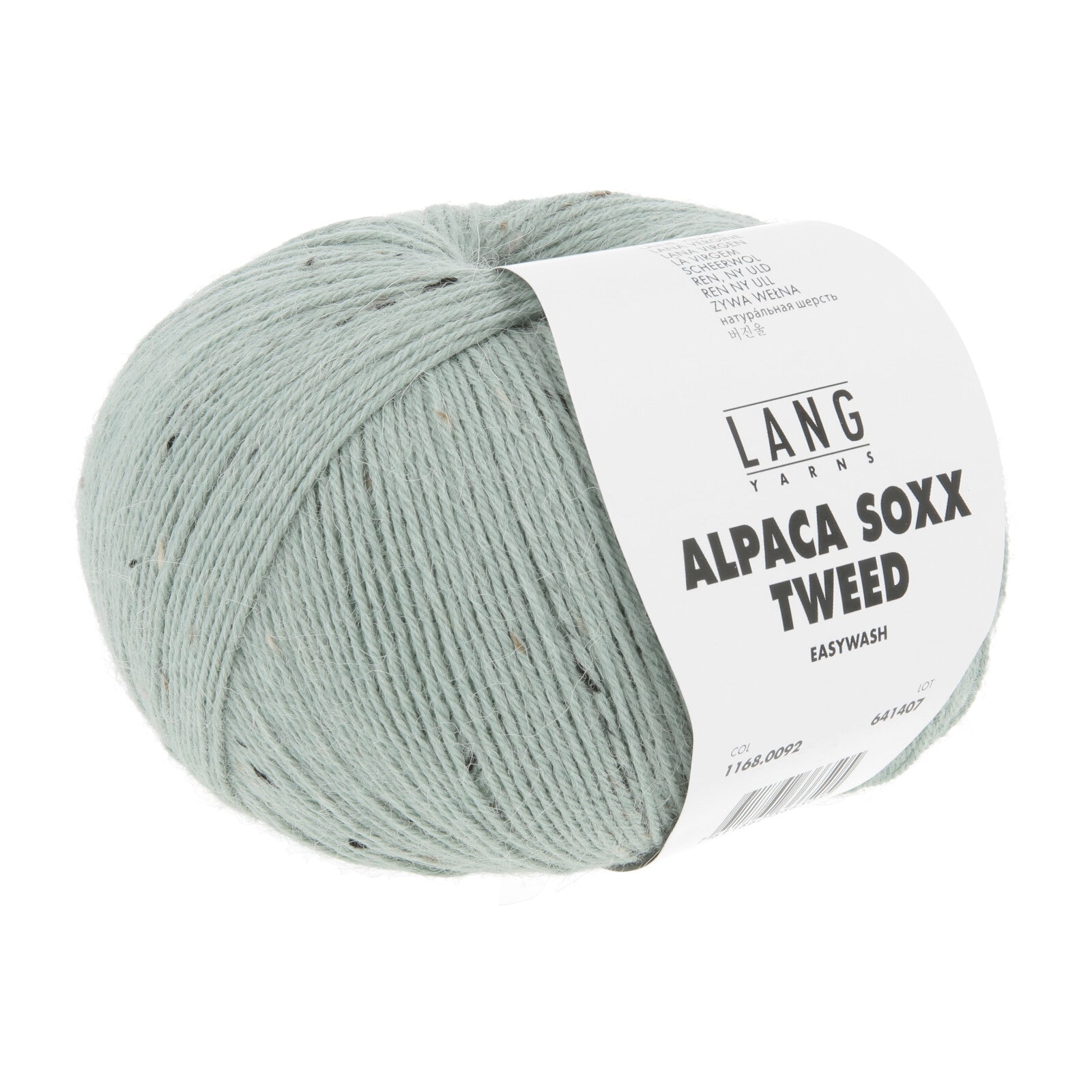 ALPACA SOXX TWEED - SALBEI