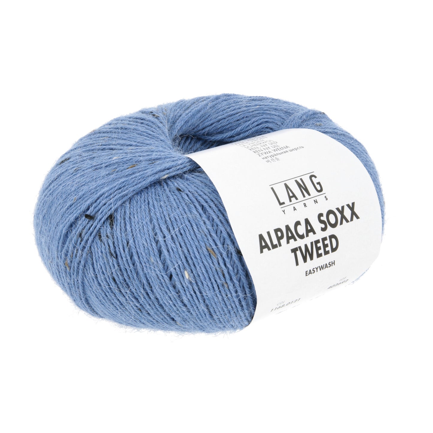 ALPACA SOXX TWEED - HIMMELBLAU