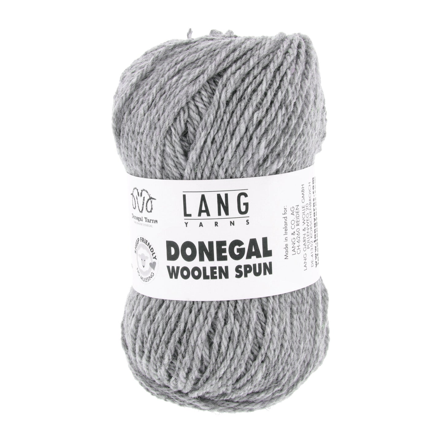 DONEGAL WOOLEN SPUN - HELLGRAU