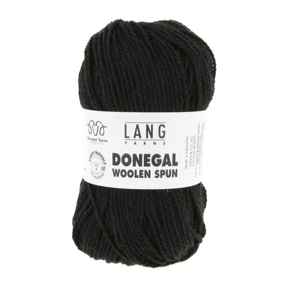 DONEGAL WOOLEN SPUN - SCHWARZ