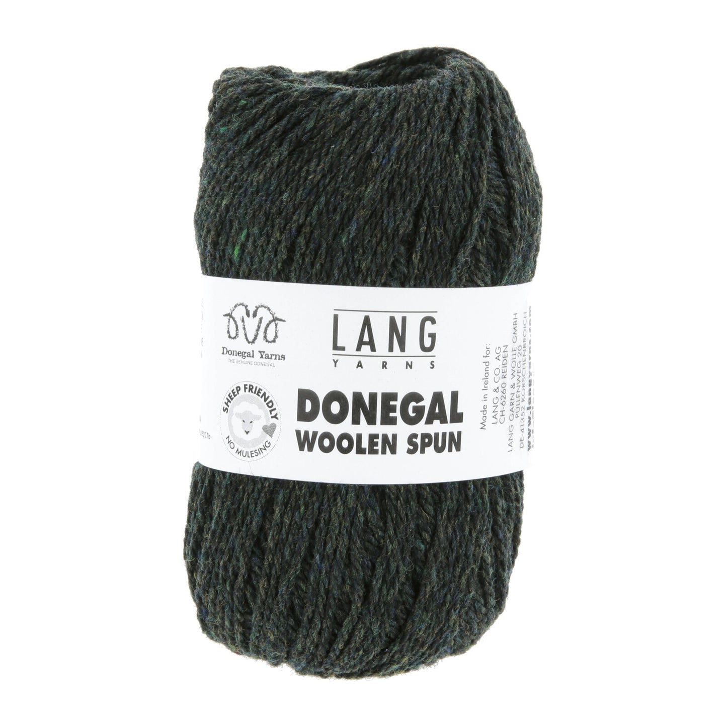 DONEGAL WOOLEN SPUN - DUNKELGRÜN