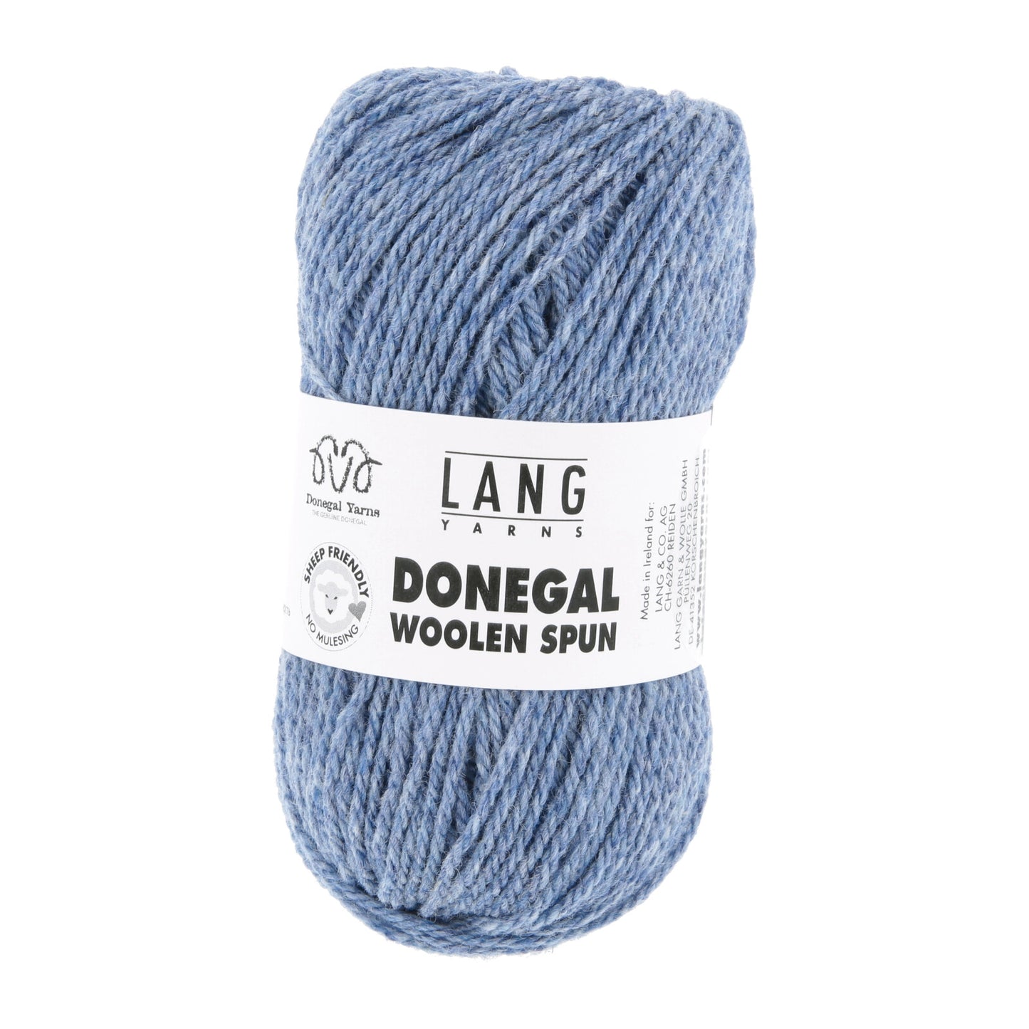 DONEGAL WOOLEN SPUN - BLAU