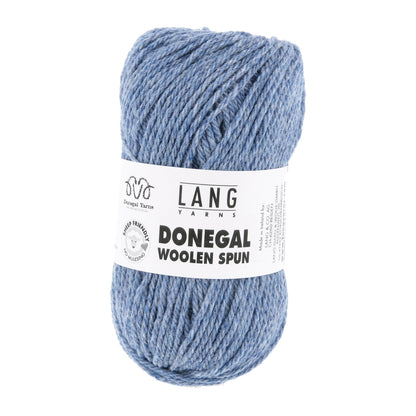 DONEGAL WOOLEN SPUN - BLAU