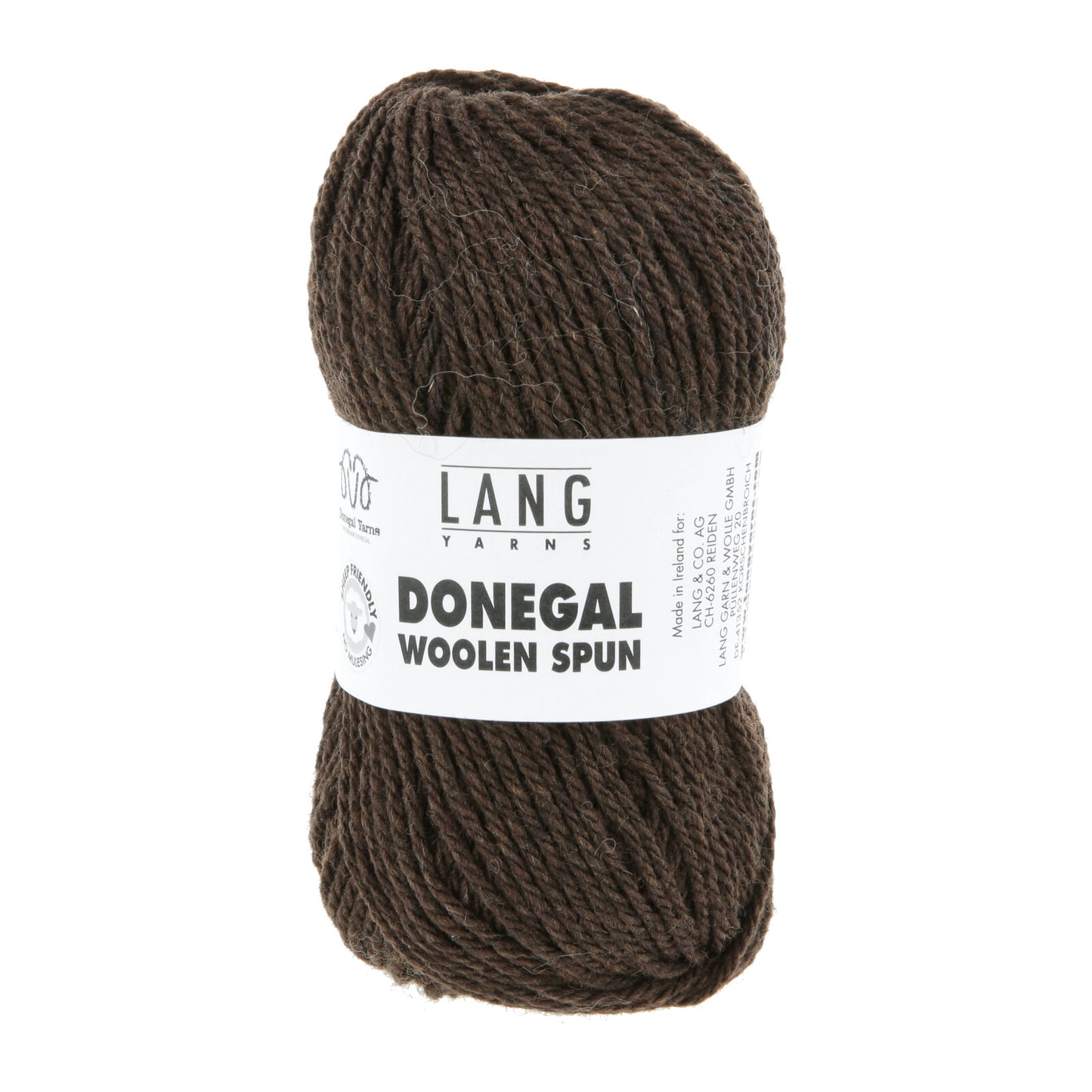 DONEGAL WOOLEN SPUN - DUNKELBRAUN