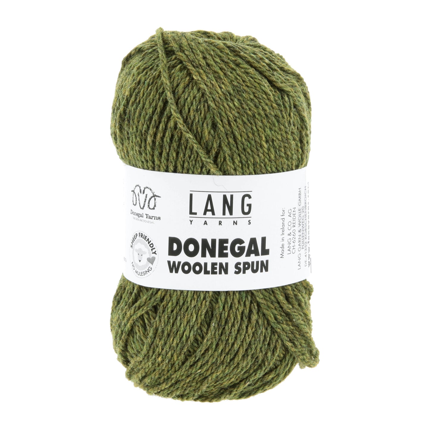 DONEGAL WOOLEN SPUN - OLIVE