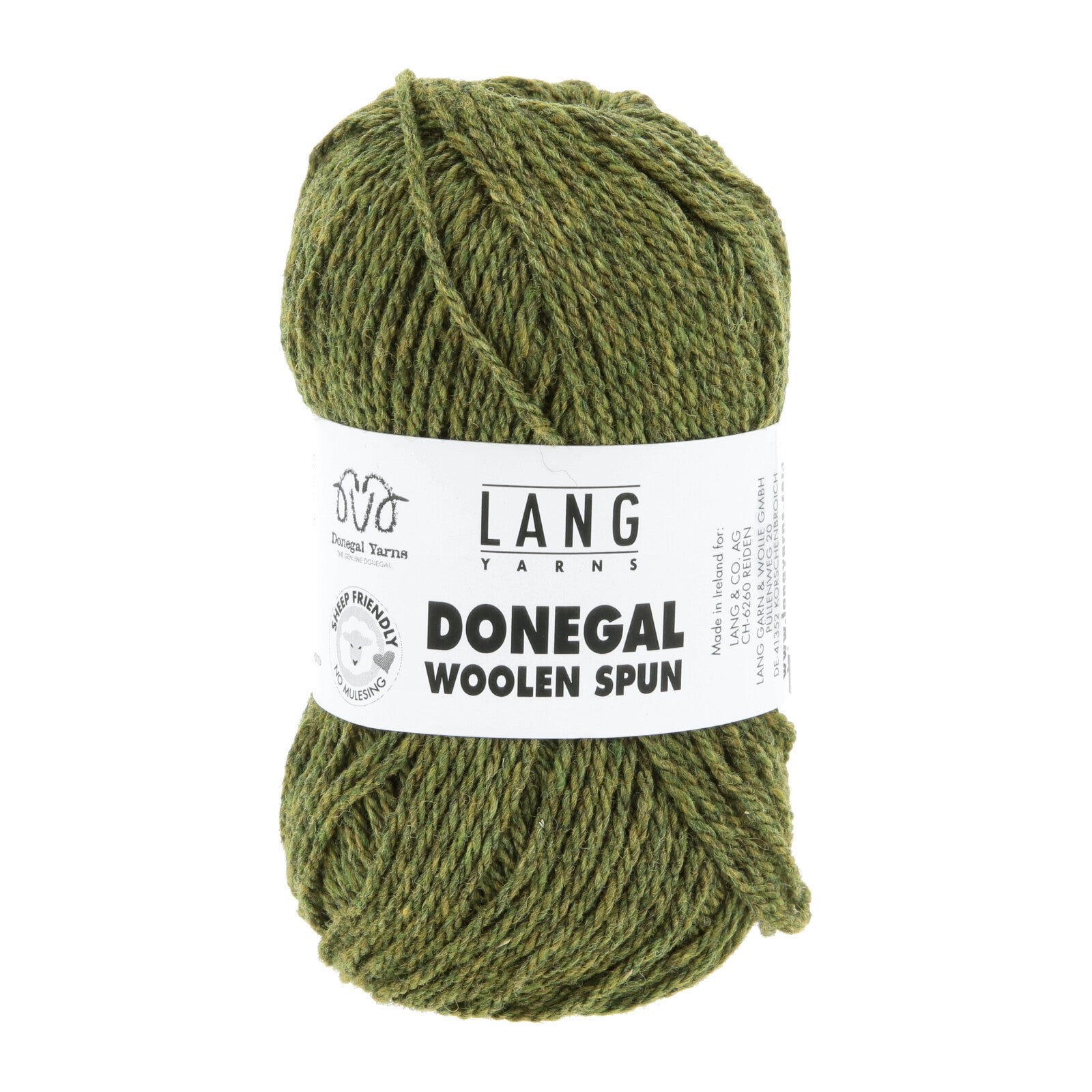 DONEGAL WOOLEN SPUN - OLIVE