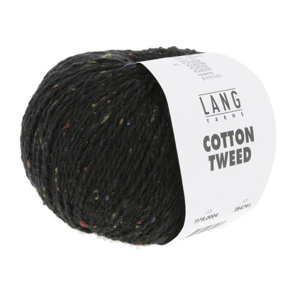 COTTON TWEED - SCHWARZ - BASIS 902