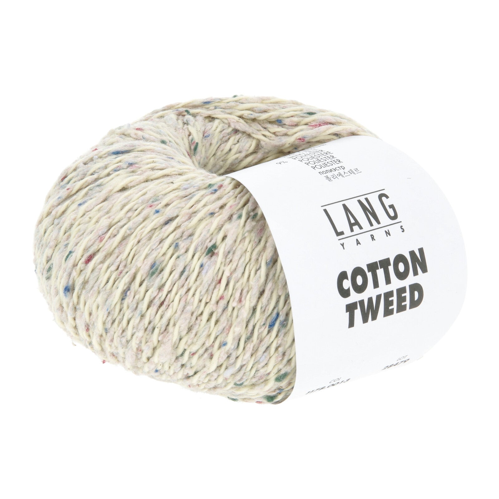 COTTON TWEED - BABY GELB - BASIS 904