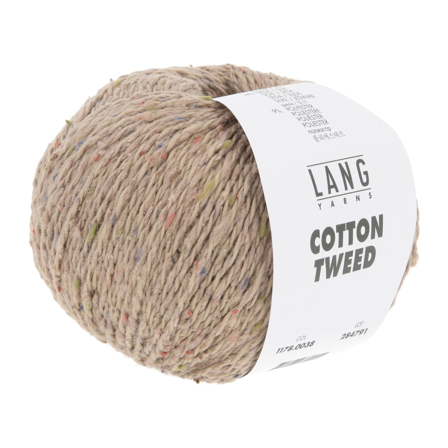 COTTON TWEED - HASELNUSS - BASIS 902