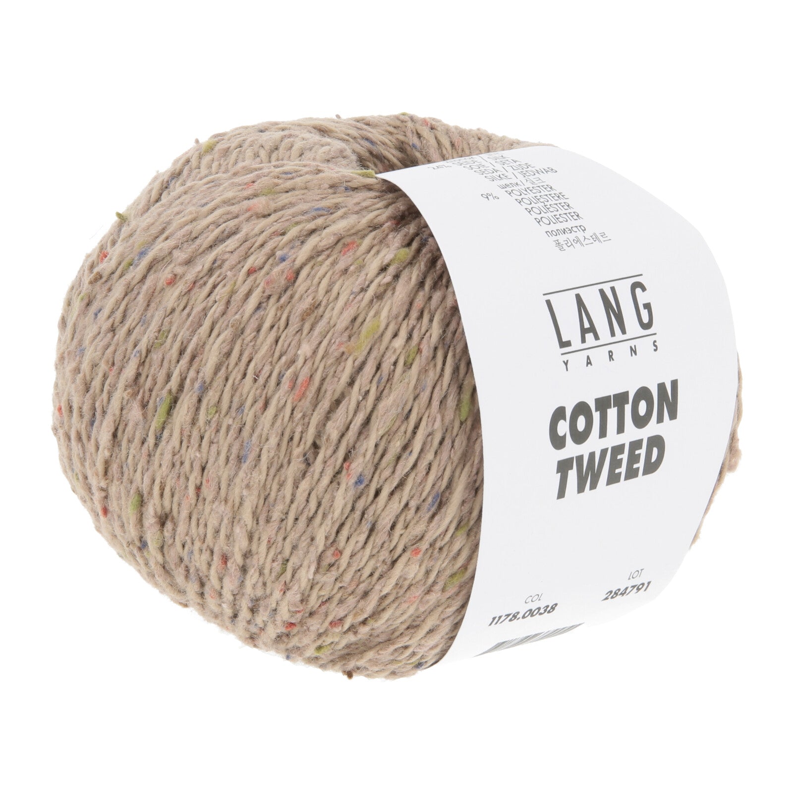 COTTON TWEED - HASELNUSS - BASIS 902