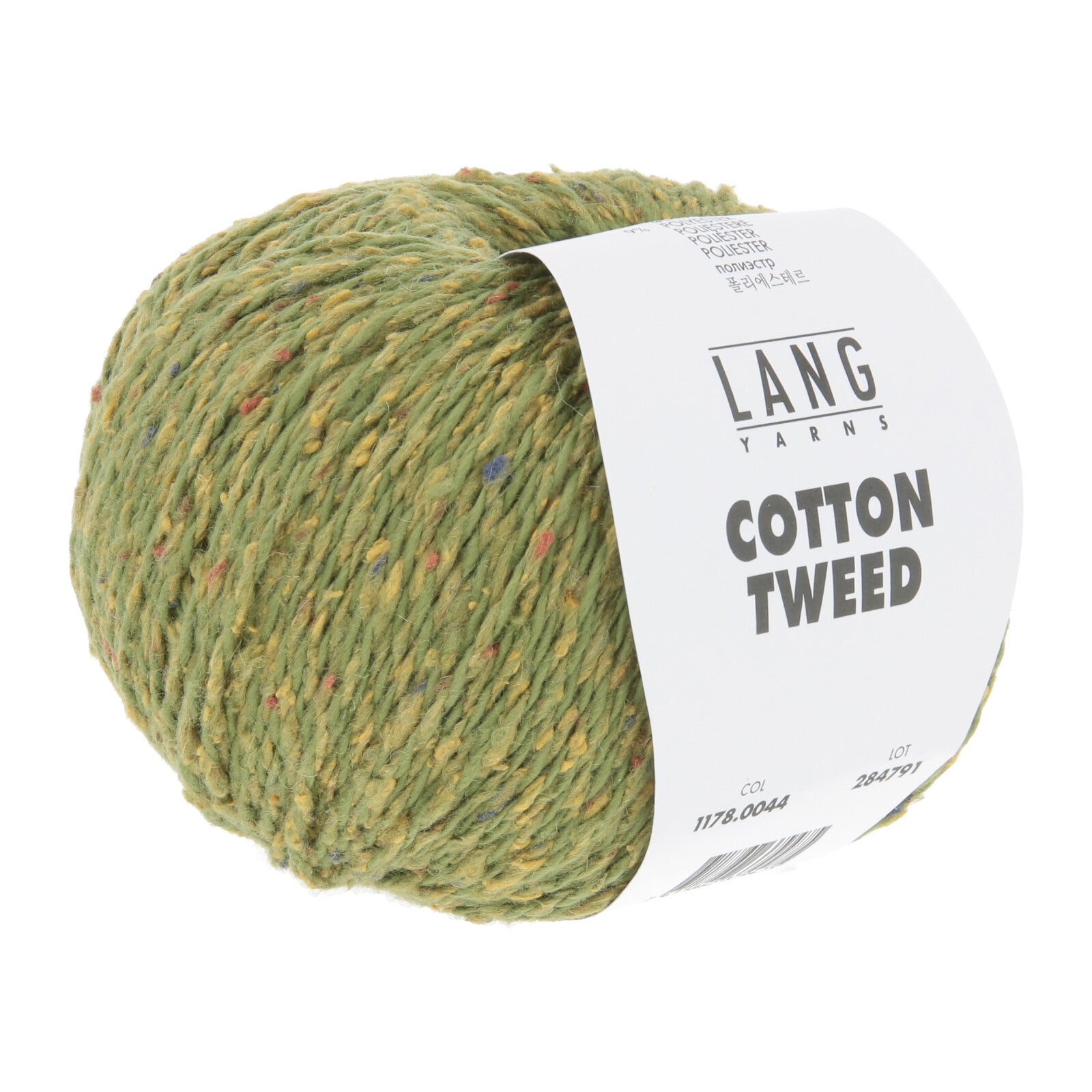 COTTON TWEED - LIME - BASIS 902