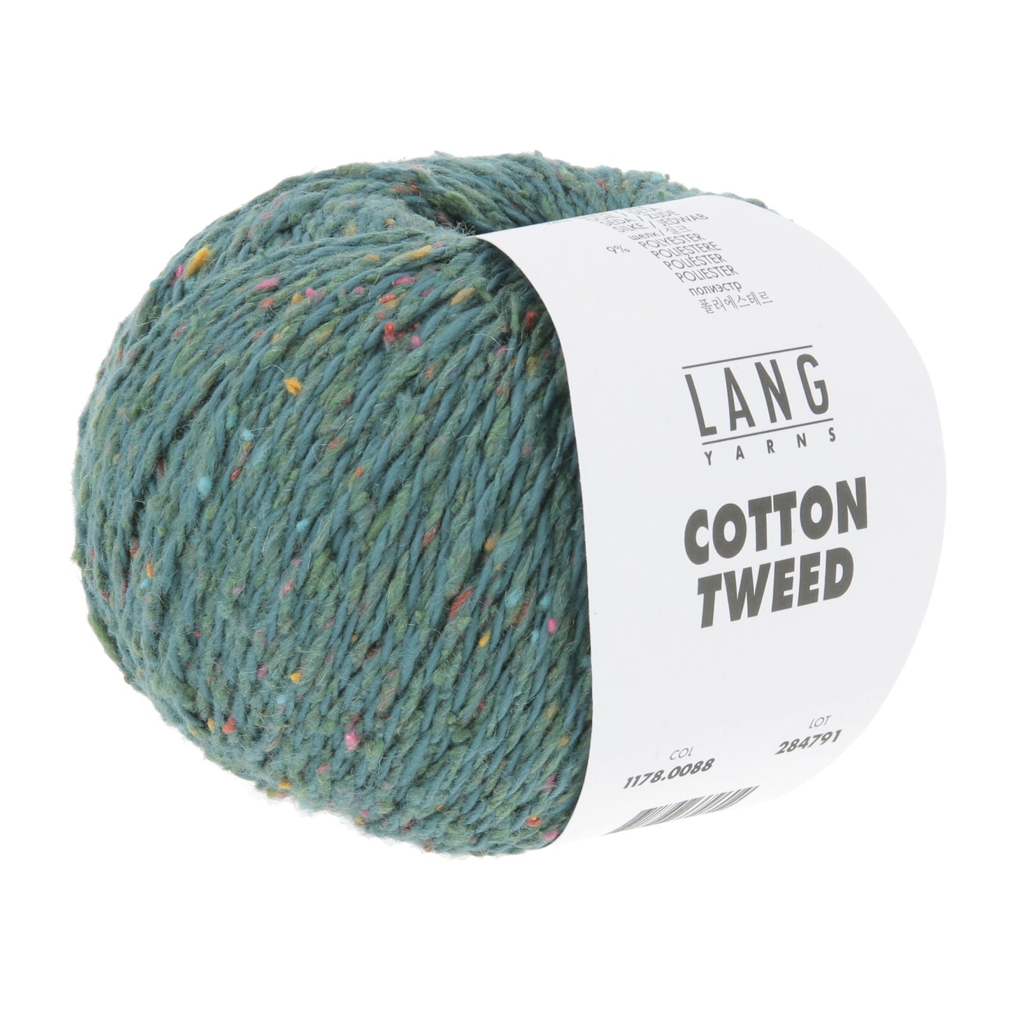 COTTON TWEED - PETROL  - BASIS 901