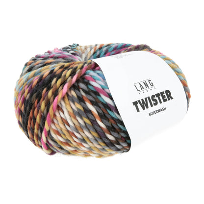 TWISTER - Petrol/schwarz/pink