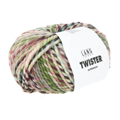 TWISTER - Türkis/grün/aubergine