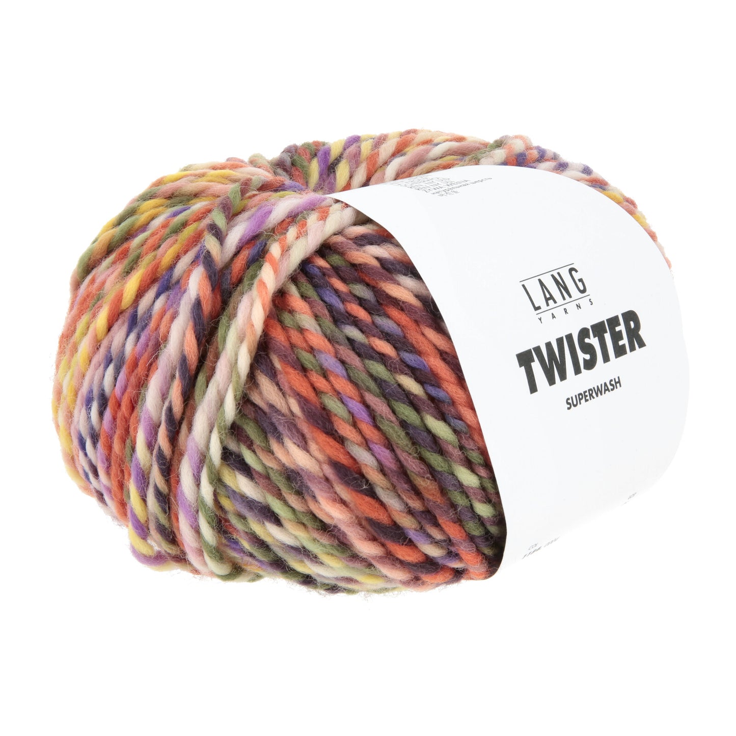 TWISTER - Orange/aubergine/mais