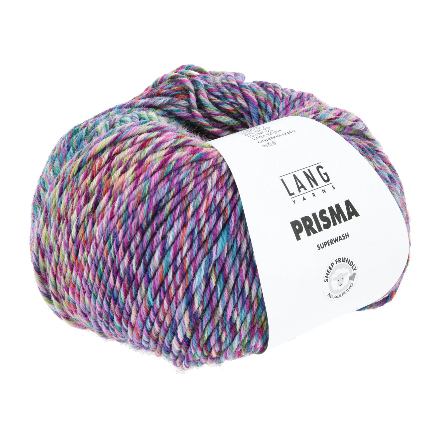 PRISMA - Dunkelviolett/petrol/orange