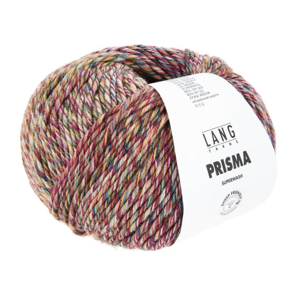 PRISMA - Dunkelrot/braunorange/dunkelolive