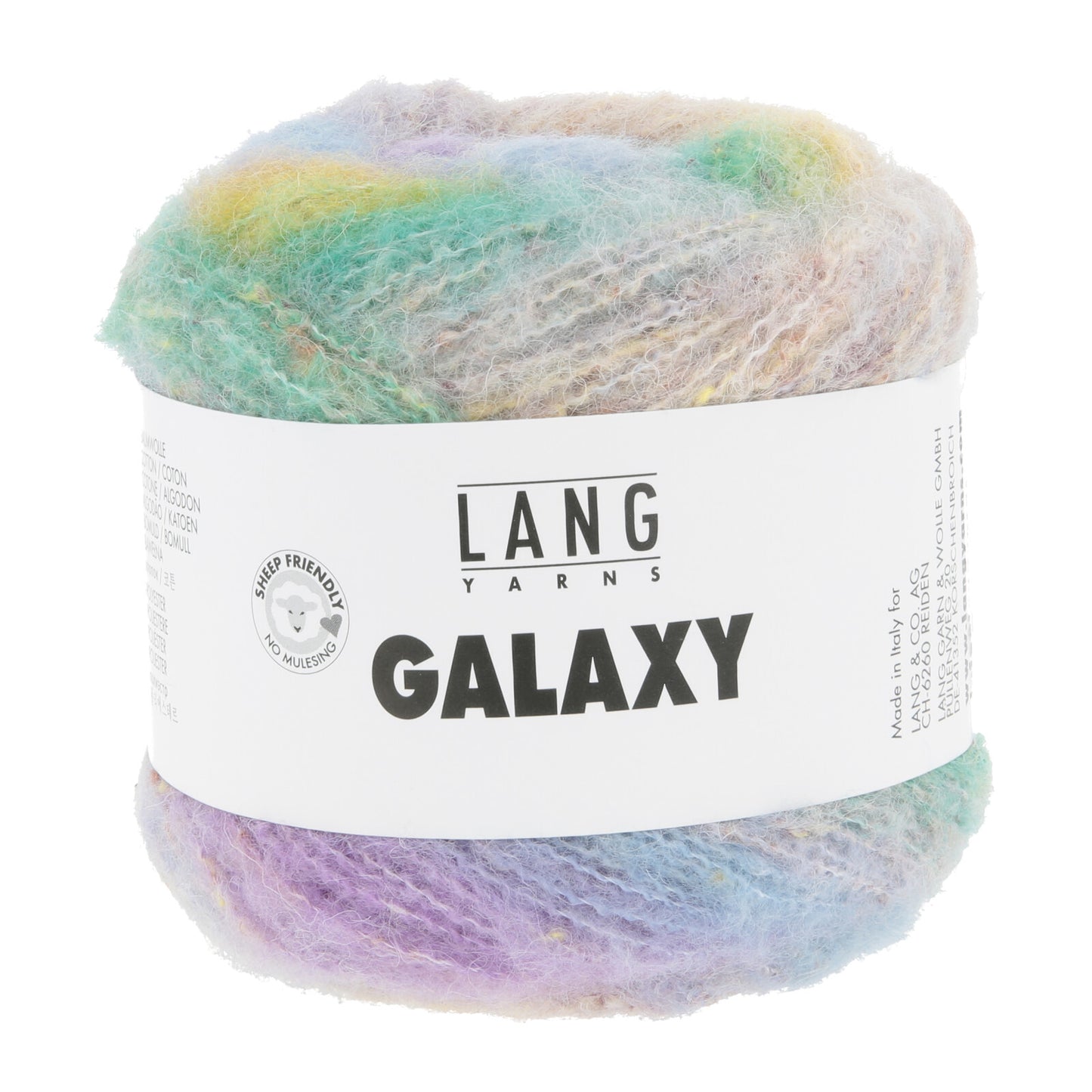 GALAXY - Hellblau/lila/grün