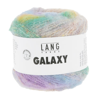 GALAXY - Hellblau/lila/grün